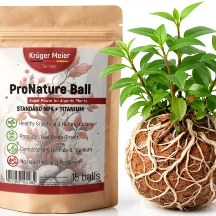 Поживні кульки Kruger Meier ProNature Ball 15 для акваріумних і тераріумних рослин — Фото 1