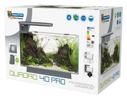 Акваріумний набір SuperFish Quadro 40 Pro White (A4052200) — Фото 2