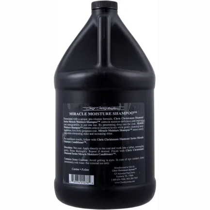 Шампунь для собак і котів Chris Christensen Miracle Moisture для догляду за шерстю 3.8 л — Фото 1