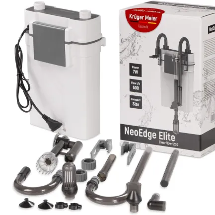 Зовнішній фільтр Kruger Meier NeoEdge Elite 1200 зі скіммером для акваріумів 60–120 л. — Фото 4