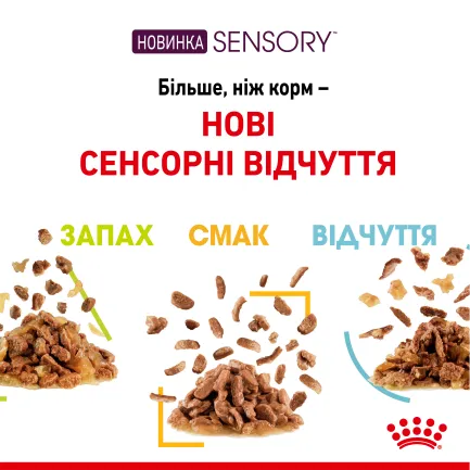 Вологий корм Royal Canin SENSORY FEEL JELLY для котів всіх порід 85 г — Фото 2