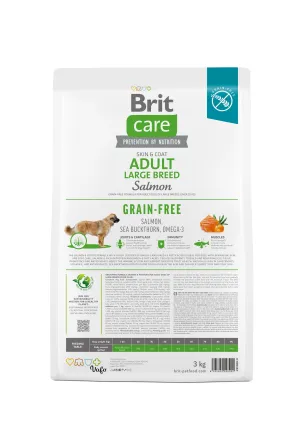 Сухий корм Brit Care Dog Grain-free Adult Large Breed для собак великих порід, беззерновий з лососем, 3 кг — Фото 4