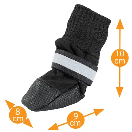Ferplast PROTECTIVE SHOES L (x2) Захисне взуття для собак чорне — Фото 1