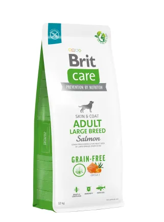 Сухий корм Brit Care Dog Grain-free Adult Large Breed для собак великих порід, беззерновий з лососем, 12 кг