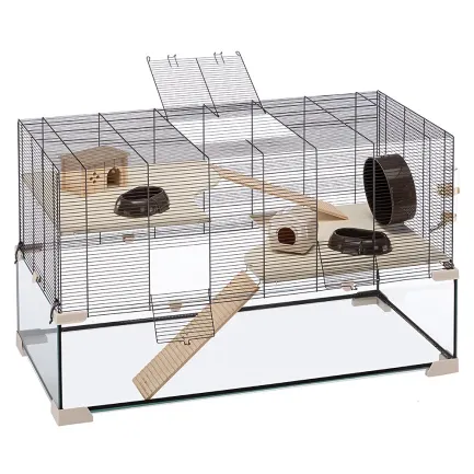 Ferplast CAGE KARAT 100 Клітка з склян піддоном для мишей та хом'яків — Фото 9