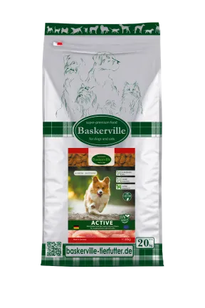 Baskerville HF Active. Сухий корм для дорослих активних собак 20 кг