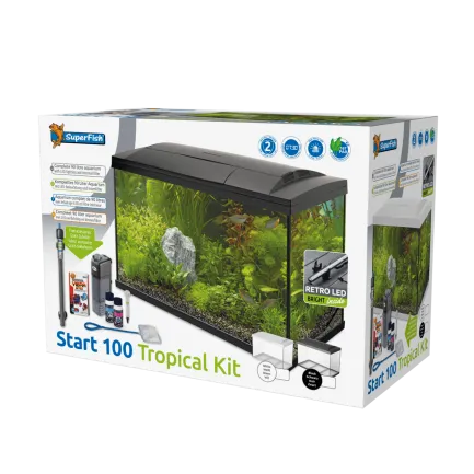 Акваріумний стартовий набір SuperFish Start 100 Aquarium Kit White (A4050297) — Фото 2