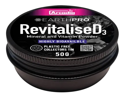 ARCADIA EARTHPRO REVITALISED3 50 GRAM (R9100053) суміш мінералів та вітамінів для тераріума