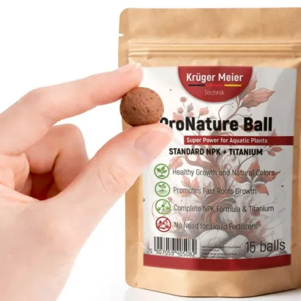 Поживні кульки Kruger Meier ProNature Ball 15 для акваріумних і тераріумних рослин — Фото 4