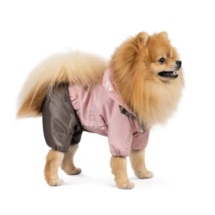 Дощовик Pet Fashion «Ariel» для дівчинки, розмір XS, рожевий — Фото 2