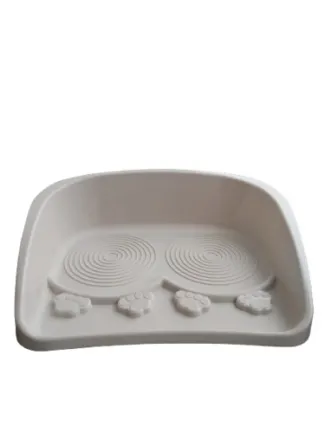 Підставка під миски Animall 40, 2×31×10 см, бежевий