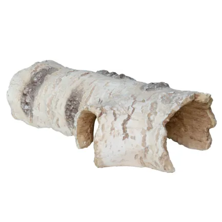 Декорація укриття Hobby Birch Tunnel 1 17,5×8,5×5 см для тераріуму та акваріума (36515) — Фото 3
