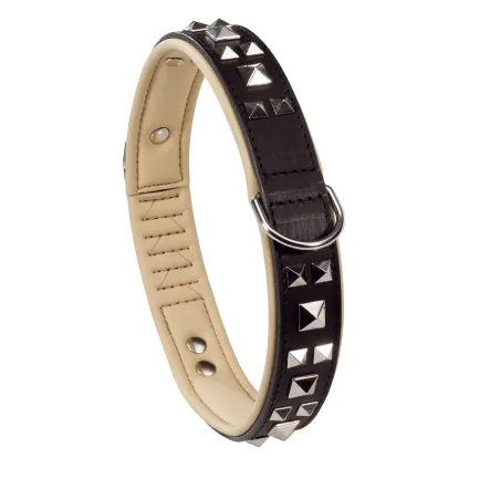 Ferplast GIOTTO C30/58 BLACK LUXOR Нашийник, шкіра
