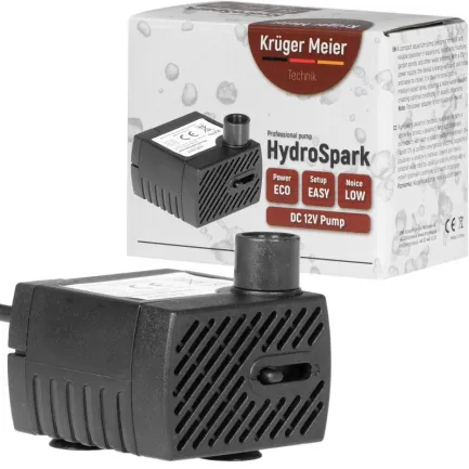 Помпа підйомна Kruger Meier HydroSpark 450 — міні насос 12V, 300 л/год — Фото 8