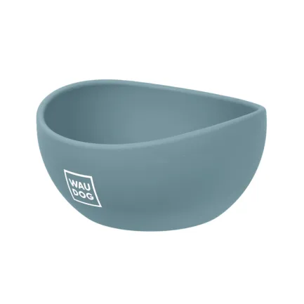 Миска WAUDOG Silicone, 250 мл сірий — Фото 2