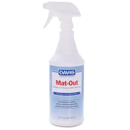 Davis Mat-Out ДЕВІС МЕТ-АУТ спрей проти ковтунів для собак і котів 0,946 л