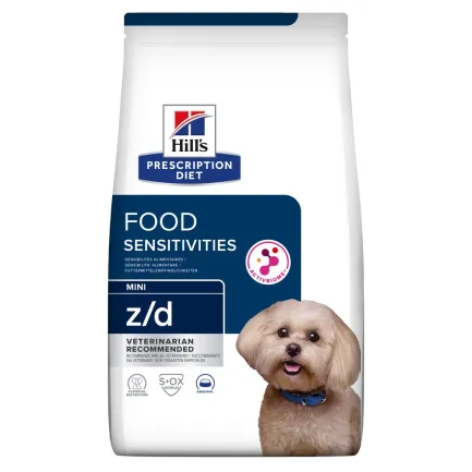 Hill’s Prescription Diet z/d Mini Сухий корм для собак малих порід при харчовій алергії, 1 кг