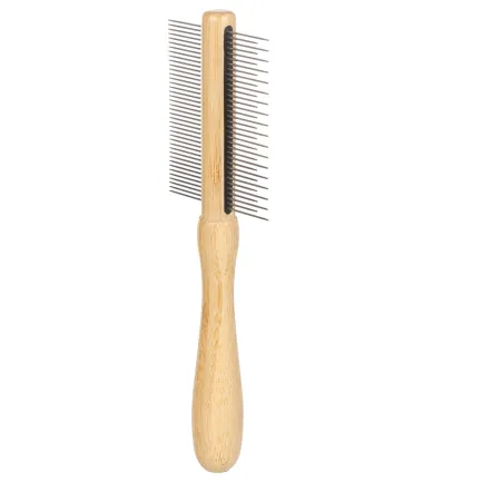 Flamingo 523068 Гребінець BAMBOO двосторонній для собак,