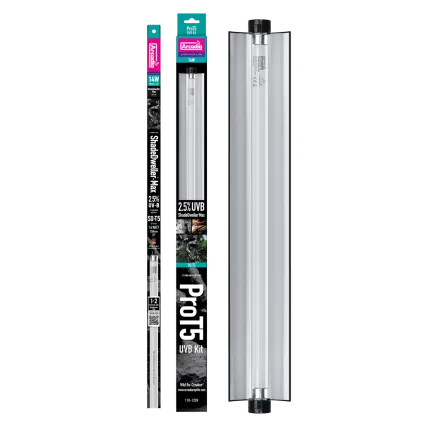 ARCADIA PRO T5 UVB MAX KIT SHADEDWELLER 2.5% UVB 14 WATT (R2100295) ультрафіолетова лампа для рептилій — Фото 1