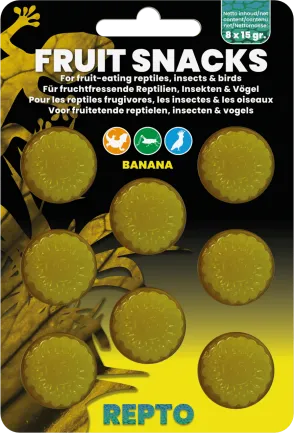 REPTO FRUIT SNACKS BANANA (R5100505) фруктові снеки