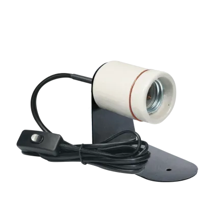 ARCADIA CERAMIC LAMP HOLDER &amp; BRACKET (R2100465) керамічний патрон для тераріума