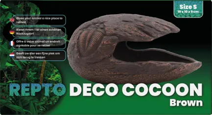 Декорація для акваріума REPTO DECO COCOON BROWN S (R5100315) — Фото 1