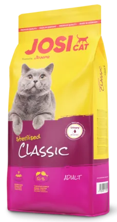 Корм для котів JosiCat Sterilised Classic 0,65 кг