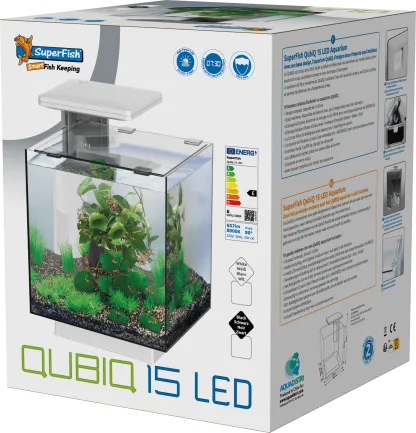 Акваріумний набір SuperFish QubiQ 15 LED White (A4050807) — Фото 1