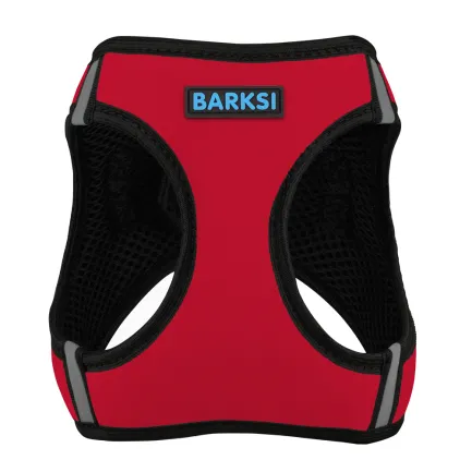 Шлея для собак Barksi Sport Vest неопрен 3D сітка червона 3XS — Фото 1