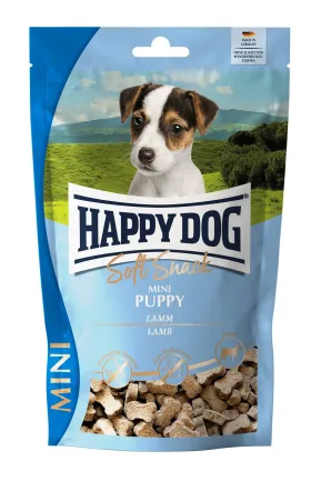 М'які ласощі Happy Dog Soft Snack Mini Puppy для цуценят дрібних порід зі смаком ягнятини та рису, 100 г
