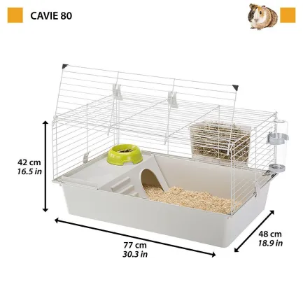Ferplast CAGE CAVIE 80 Клітка для кролів в індивід упаковці — Фото 1
