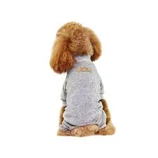 Костюм Dobaz Royal Velour велюровий, для собаки, сірий, S
