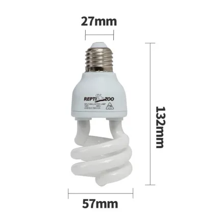 Люмінесцентна лампа Repti-Zoo Desert Lamp 10.0 UVB 15W (CT1015) — Фото 4