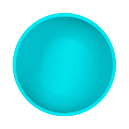 Миска WAUDOG Silicone, 250 мл блакитний — Фото 2