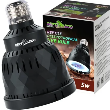 Лампа LED Repti-Zoo Desert and Tropical UVB 5.0 UVB 10.0 5W для тераріумів (LEDU04)