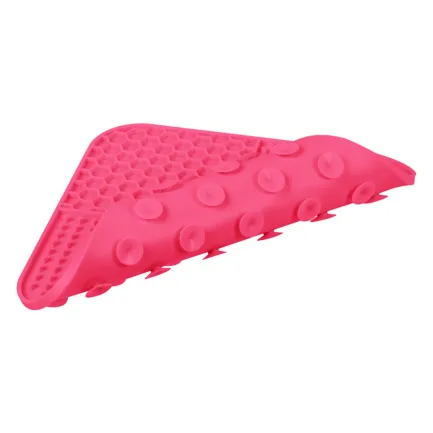 Килимок для злизування WAUDOG Silicone, 190х190х10 мм, рожевий — Фото 3