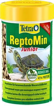 Корм Tetra ReptoMin Junior для черепах, 30 г (палички)