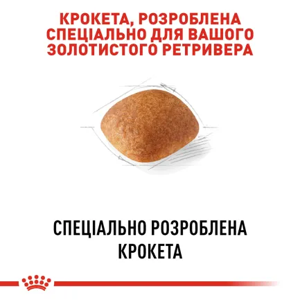 Сухий корм Royal Canin GOLDEN RETRIEVER ADULT для дорослих собак породи Золотистий ретрівер 12 кг — Фото 3