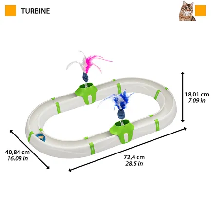 Ferplast TURBINE CIRCUIT Модульна іграшка — Фото 1
