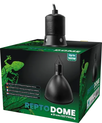 REPTO DOME E27 FITTING 21CM BLACK (R2300015) світильник для тераріума