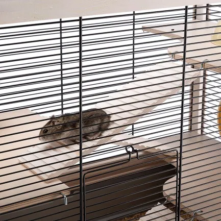 Ferplast CAGE HAMSTERVILLE Клітка для хом'яків, дерев'яна — Фото 8