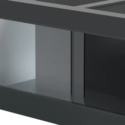 Тераріум з ПВХ Repti-Zoo Terrarium PVC 90x45x45 см (CN904545PN) скляними дверцятами для рептилій і амфібій — Фото 6