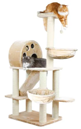 Дряпка Trixie Allora для котів, сизаль/плюш, 77х57х176 см (бежева) — Фото 1