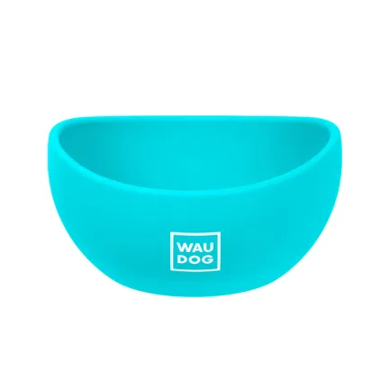 Миска WAUDOG Silicone, 250 мл блакитний — Фото 4