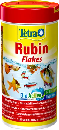 Корм Tetra Rubin Flakes для акваріумних рибок, для забарвлення, 52 г (пластівці) — Фото 2
