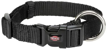Нашийник Trixie Premium для собак, нейлон, XXS–XS: 15–25см/10 мм, чорний