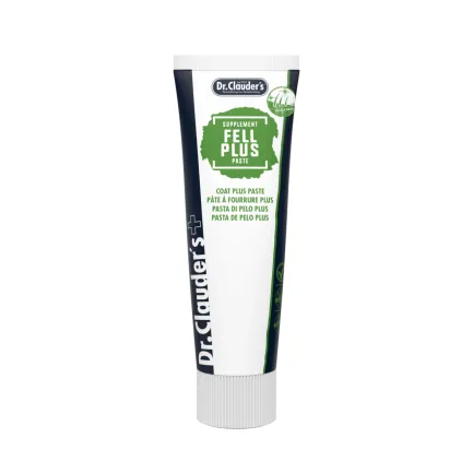 Вітамінно-мінеральний комплекс Dr.Clauder’s Hair &amp; Skin Fell Plus Paste паста, для собак та котів скильних до постійної линьки 100 мл — Фото 1