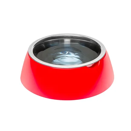 Ferplast JOLIE SM RED BOWL Годівниця, пластик, метал — Фото 4