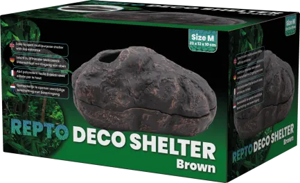 Декорація для акваріума RREPTO DECO SHELTER BROWN M (R5100305) — Фото 2