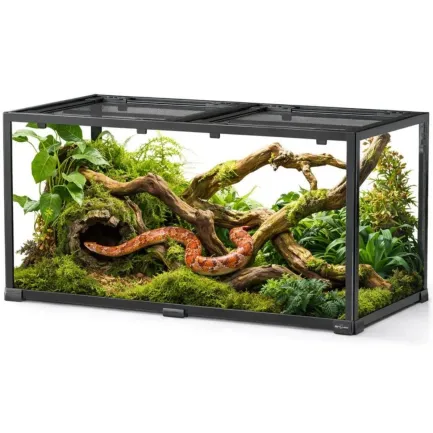 Тераріум Repti-Zoo Super Vision 360 90x45x45 см (RKE361818) - скляний тераріум для рептилій та амфібій — Фото 1